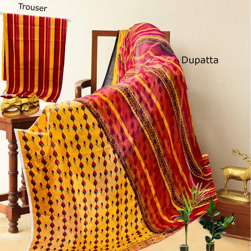 3 Piece Unstitched Lawn (BZ-01-105)