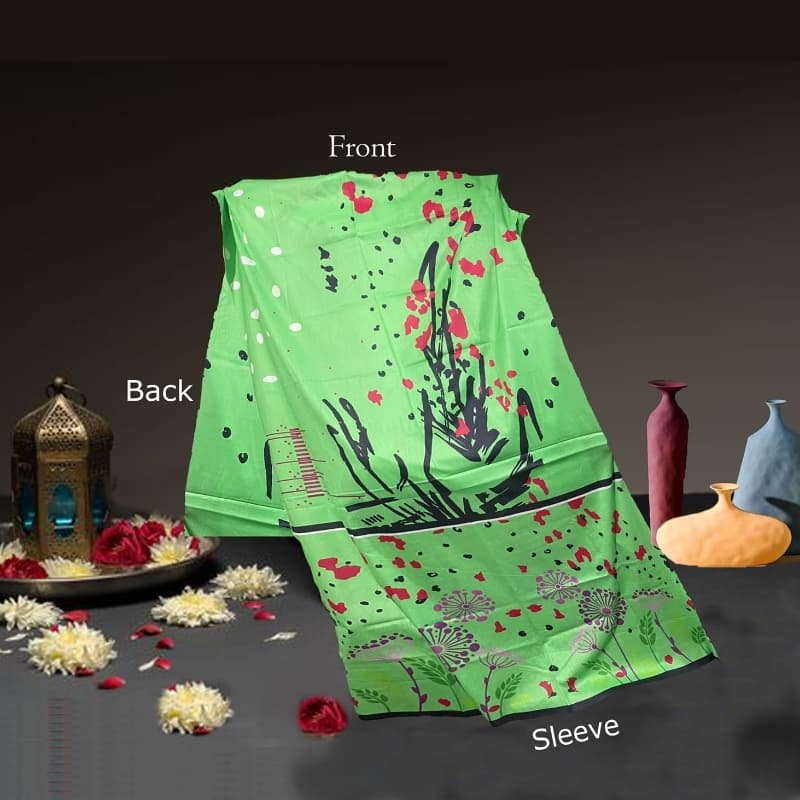 Digital Unstitched Lawn Shirts (BZ-01-203)