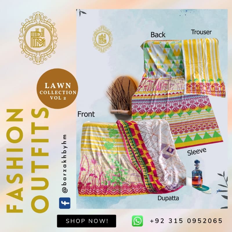 Printed Lawn Suite (BZ-02-111)