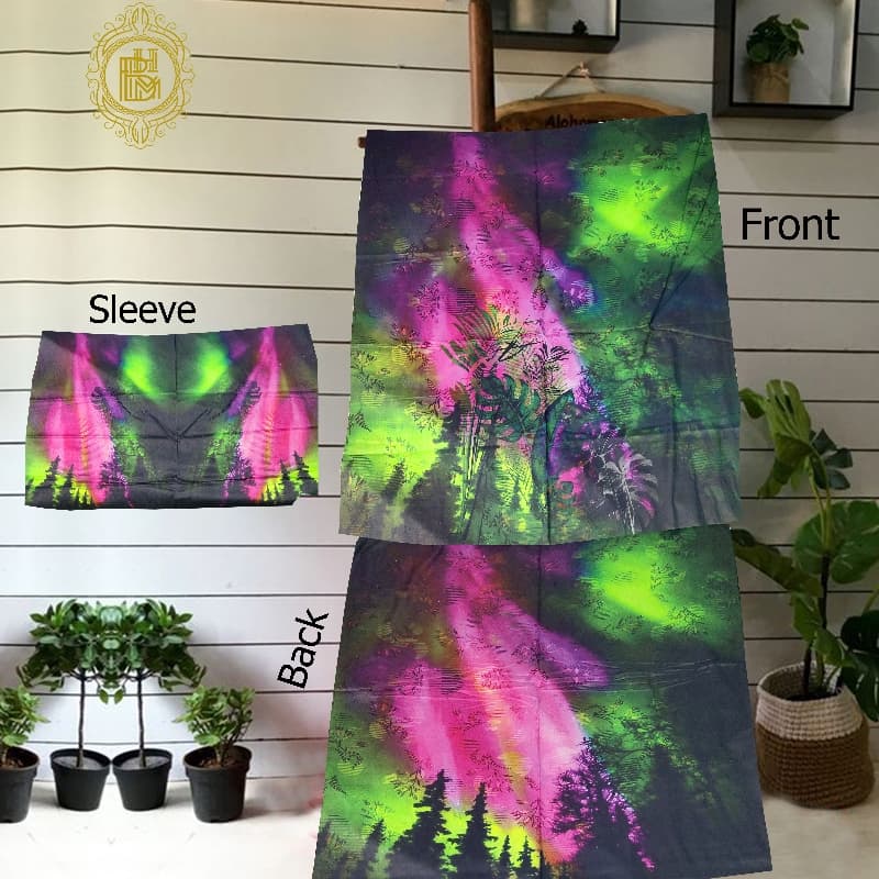 Digital Printed Lawn Unstitched Shirt (BZ-02-209)